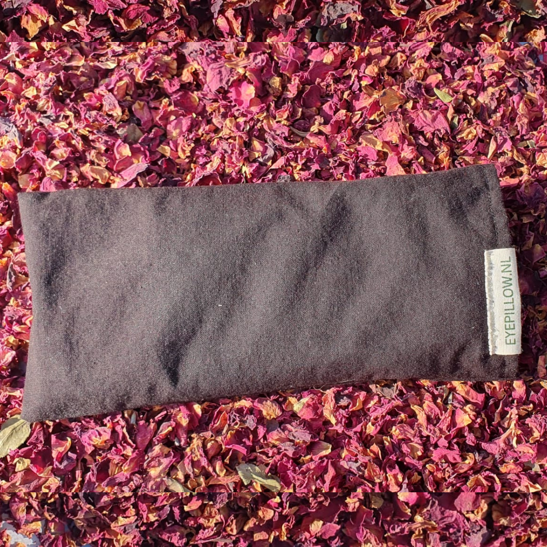 EYEPILLOW - BLACK COTTON