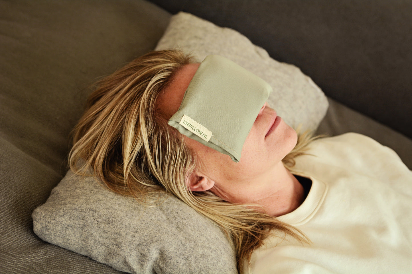 EYEPILLOW - GREEN COTTON