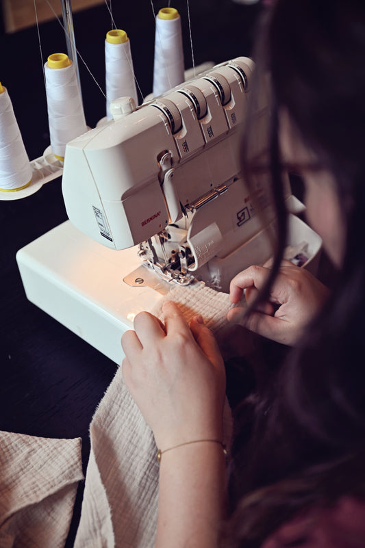 Oogkussen maken achter naaimachine