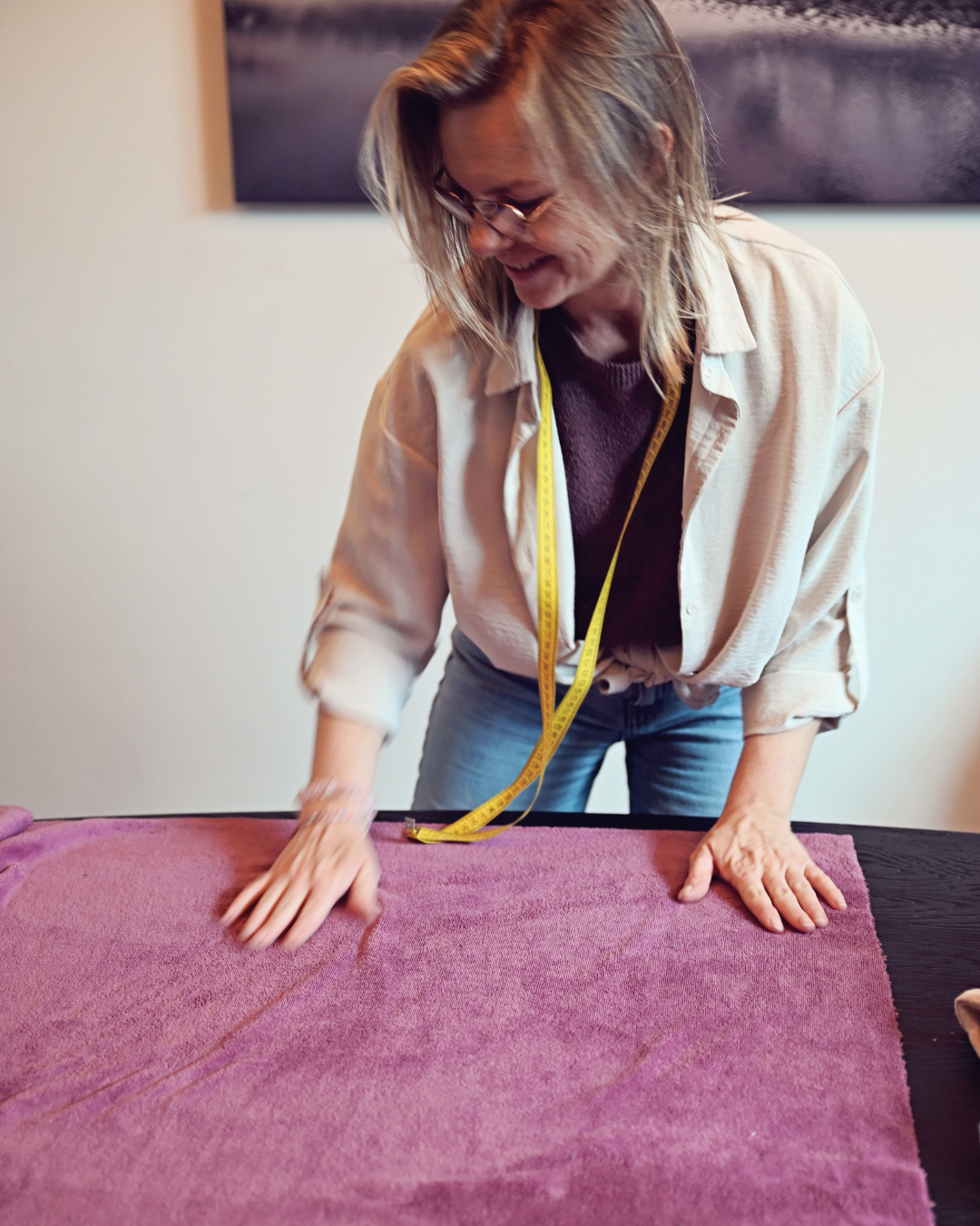 Het maken vinden wij het leukste van de eyepillow.