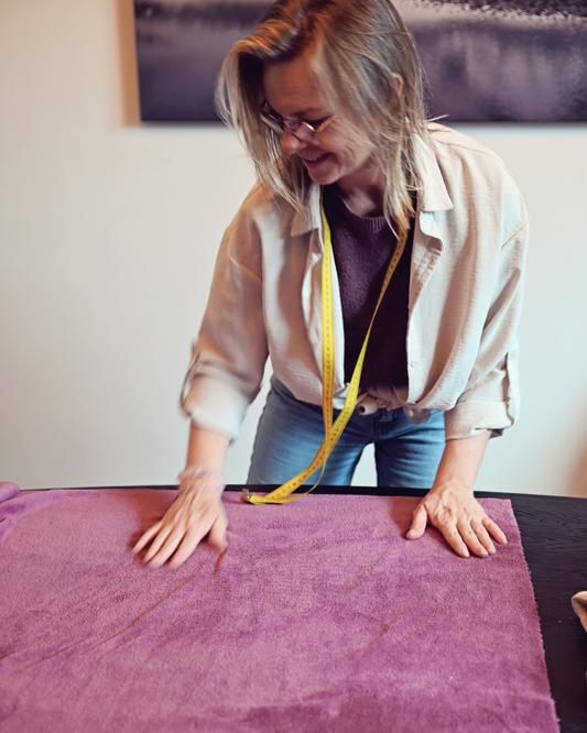 Het maken vinden wij het leukste van de eyepillow.