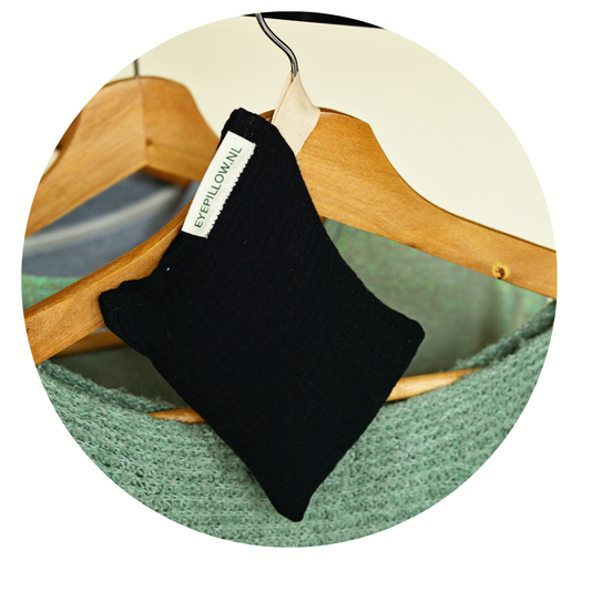 Lavendel Geurzakje - Black cotton