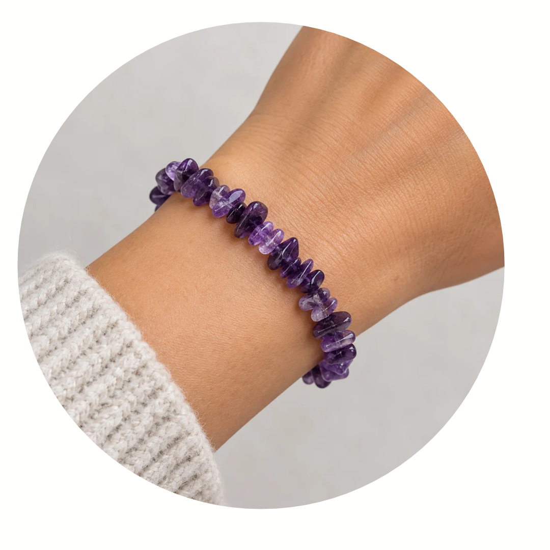 Armband: Amethist
