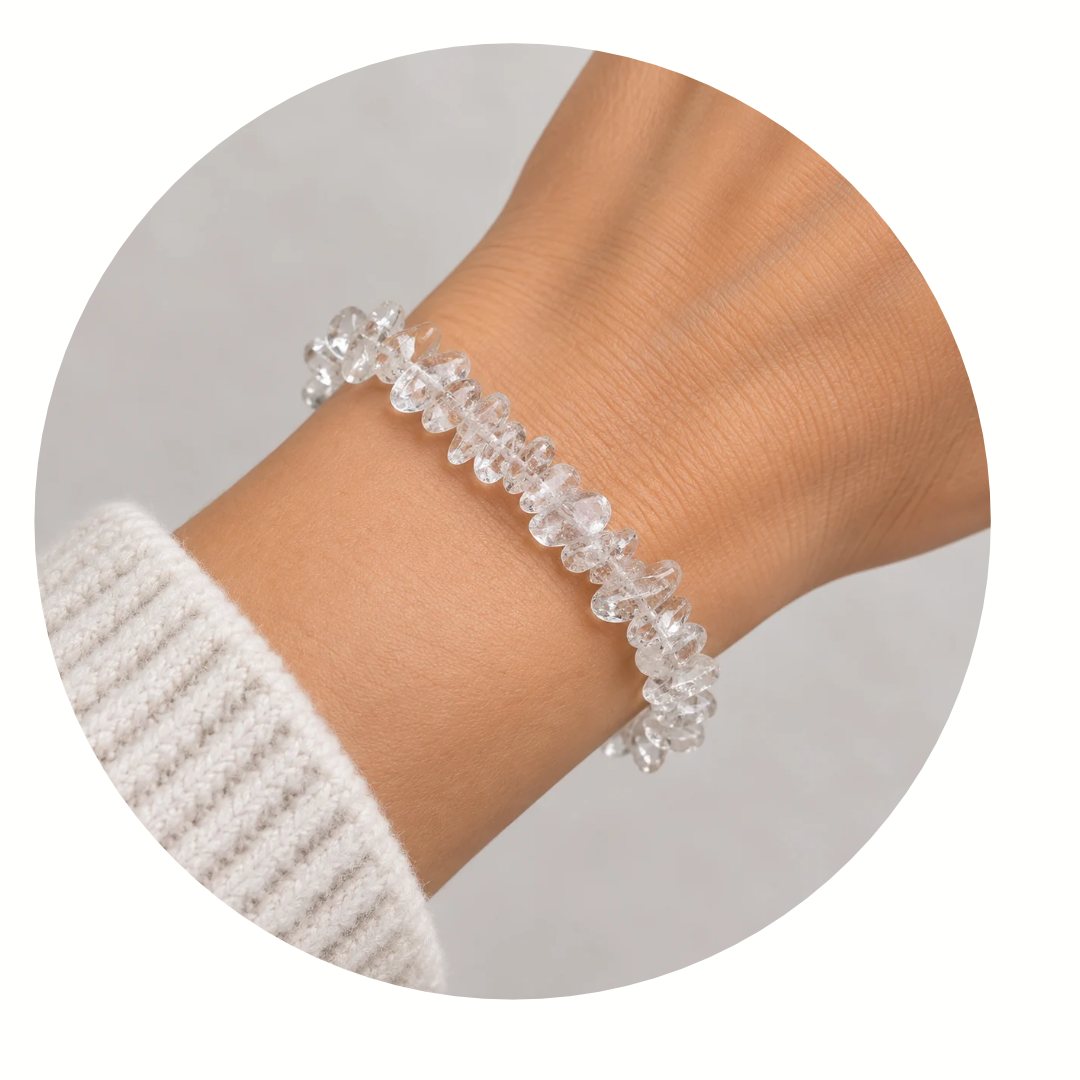 Armband: Bergkristal